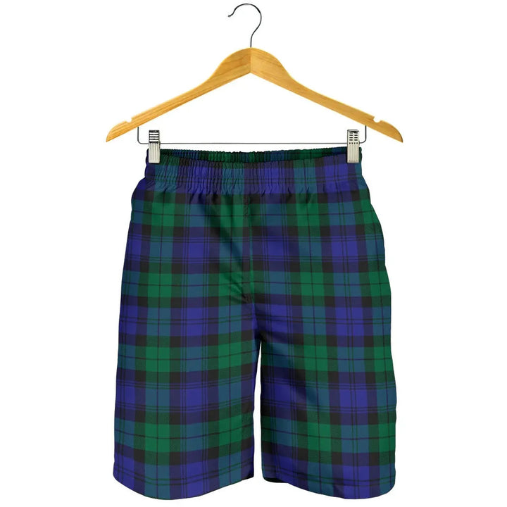 Scottish BlackWatch Modern Clan Tartan Men's Shorts