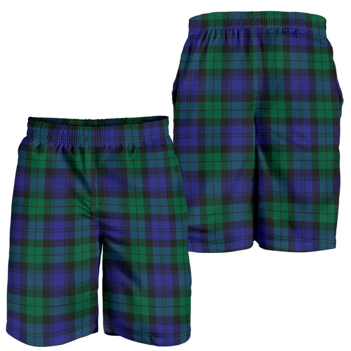 Scottish BlackWatch Modern Clan Tartan Men's Shorts