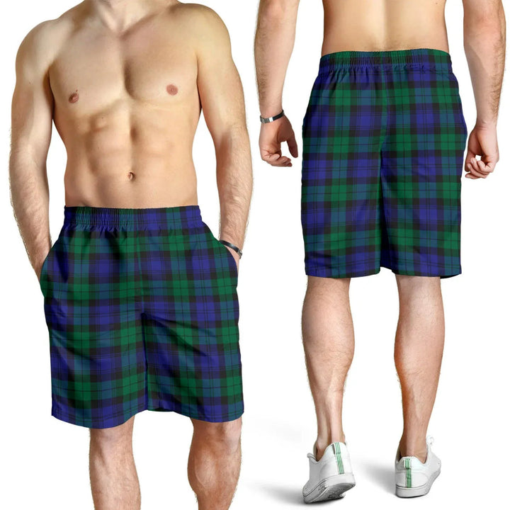 Scottish BlackWatch Modern Clan Tartan Men's Shorts