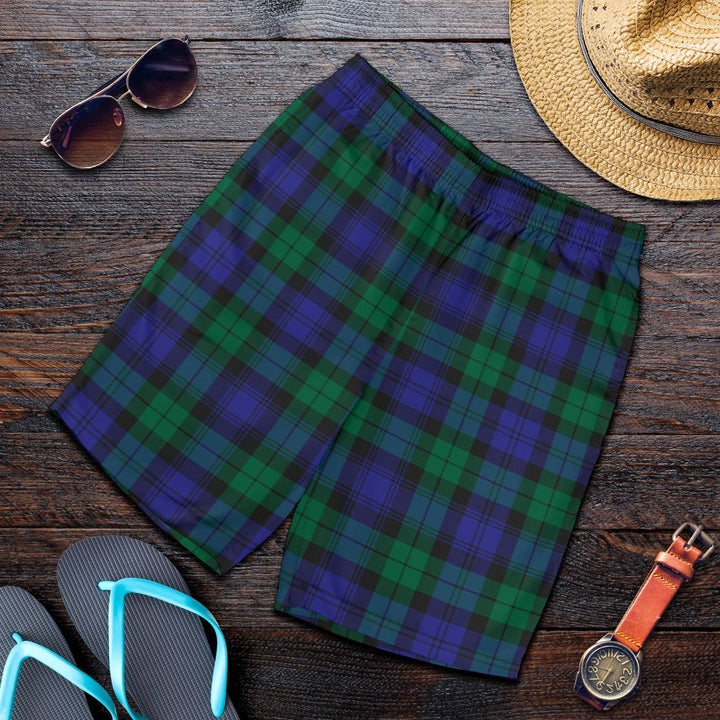 Scottish BlackWatch Modern Clan Tartan Men's Shorts