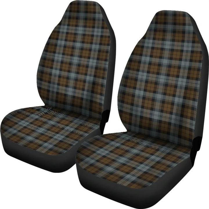 Scottish Blackwatch Weathered Clan Tartan Car Seat Covers 1