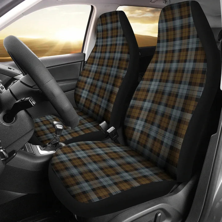 Scottish Blackwatch Weathered Clan Tartan Car Seat Covers 2