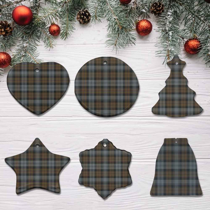 Scottish BlackWatch Weathered Clan Tartan Ceramic Ornament All Tartan Plaid