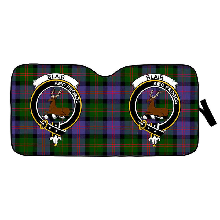 Scottish Blair Clan Crest Tartan Car Windshield Sun Shade Tartan Plaid 1