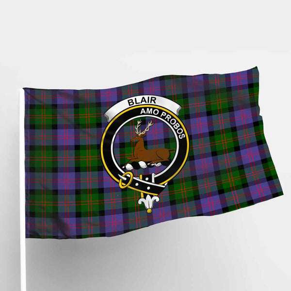 Scottish Blair Clan Crest Tartan Flag Parade Tartan Plaid 1