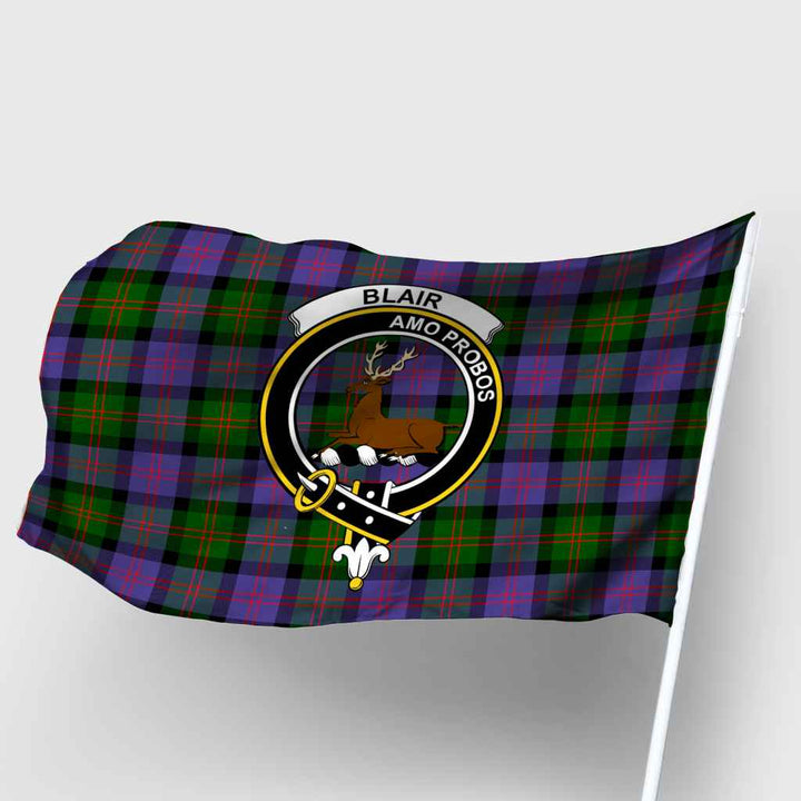 Scottish Blair Clan Crest Tartan Flag Parade Tartan Plaid 2