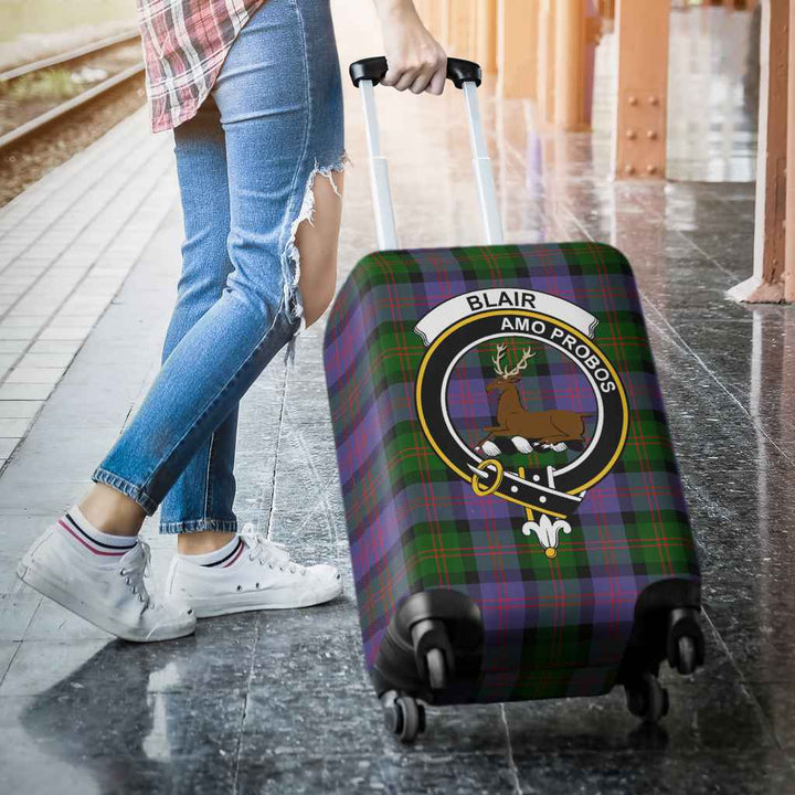 Scottish Blair Clan Crest Tartan Luggage Cover Tartan Plaid 3