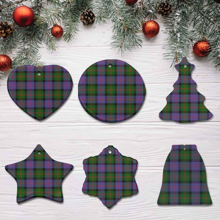 Scottish Blair Modern Clan Tartan Ceramic Ornament All Tartan Plaid
