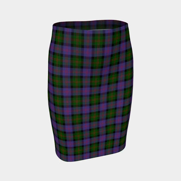 Scottish Blair Modern Clan Tartan Fitted Skirt Tartan Plaid 1