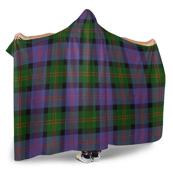 Scottish Blair Modern Clan Tartan Hooded Blanket Tartan Plaid 2