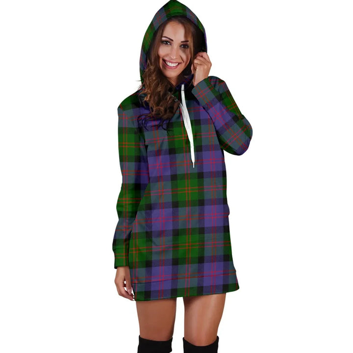 Scottish Blair Modern Clan Tartan Hoodie Dress