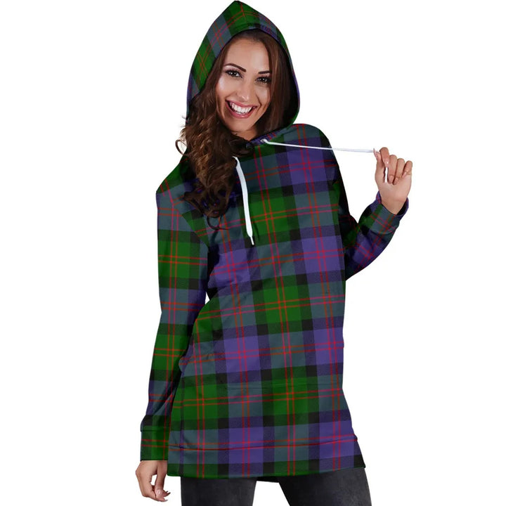 Scottish Blair Modern Clan Tartan Hoodie Dress