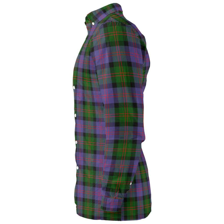 Scottish Blair Modern Clan Tartan Long Sleeve Shirt Tartan Plaid