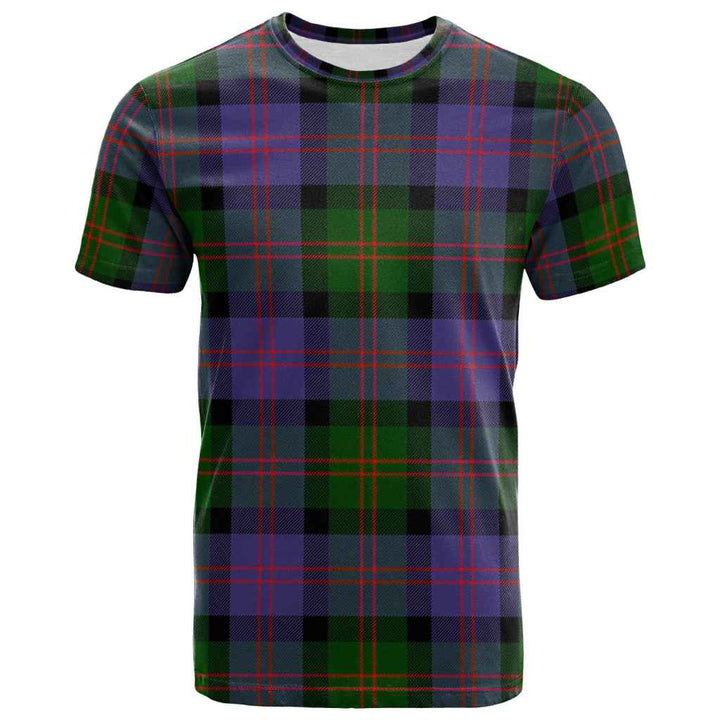 Scottish Blair Modern Clan Tartan T-Shirt Front Side Tartan Plaid