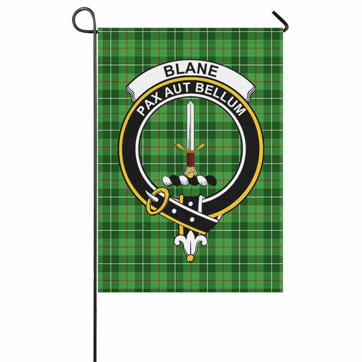 Scottish Blane Clan Crest Tartan Garden Flag Tartan Plaid 1