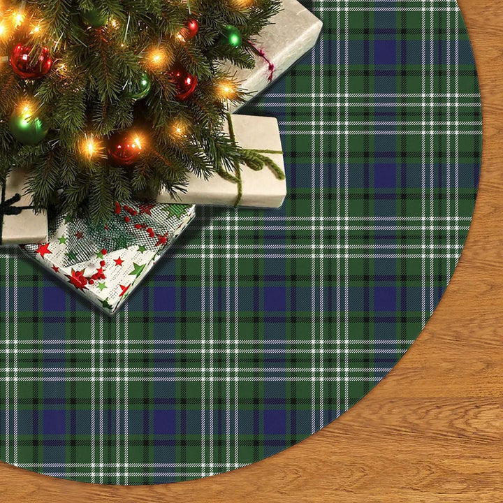 Scottish Blyth Clan Tartan Christmas Tree Skirt No Tassels 2 Tartan Plaid