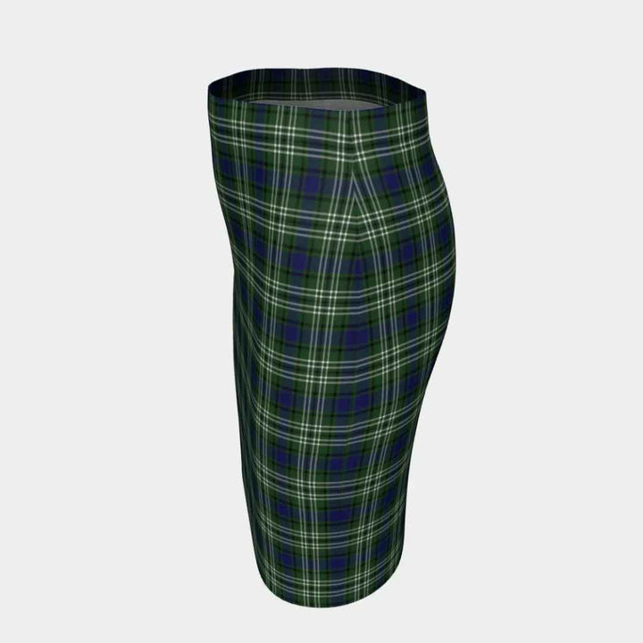 Scottish Blyth Clan Tartan Fitted Skirt Tartan Plaid 2