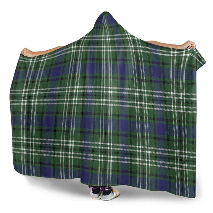 Scottish Blyth Clan Tartan Hooded Blanket Tartan Plaid 3