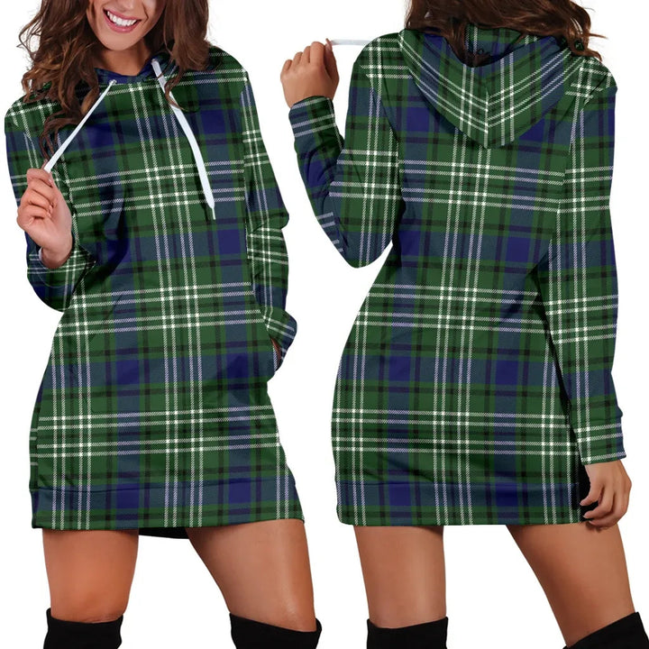 Scottish Blyth Clan Tartan Hoodie Dress
