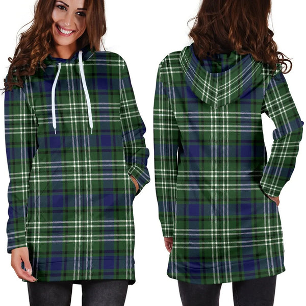 Scottish Blyth Clan Tartan Hoodie Dress