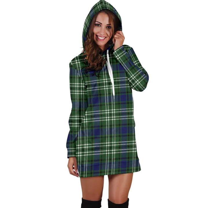 Scottish Blyth Clan Tartan Hoodie Dress