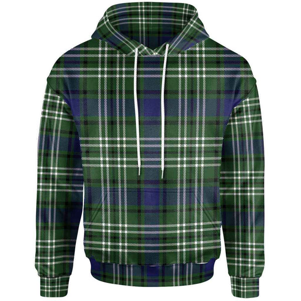 Scottish Blyth Clan Tartan Hoodie Front Side Tartan Plaid