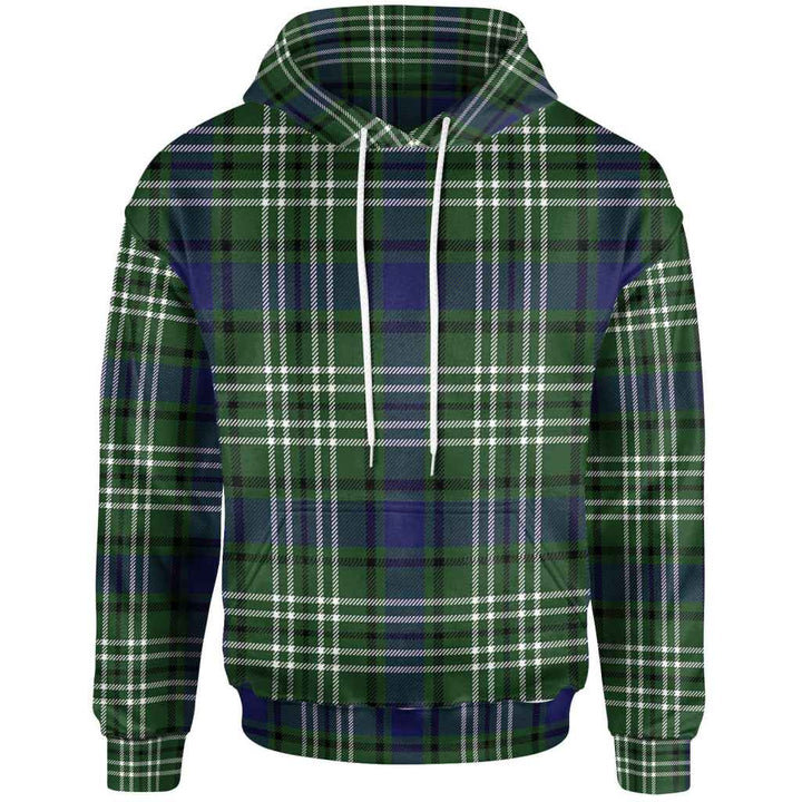 Scottish Blyth Clan Tartan Hoodie Front Side Tartan Plaid