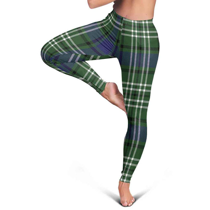 Scottish Blyth Clan Tartan Women Leggings Tartan Plaid 5