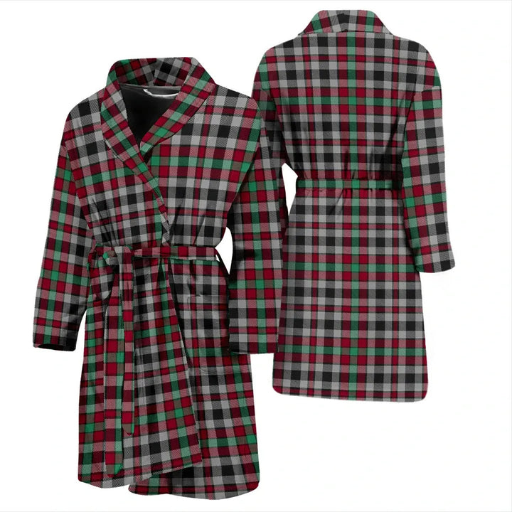Scottish Borthwick Ancient Clan Tartan Bathrobe 3