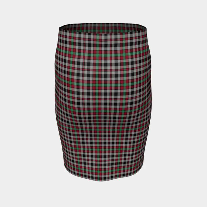 Scottish Borthwick Ancient Clan Tartan Fitted Skirt Tartan Plaid 4