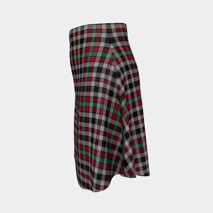 Scottish Borthwick Ancient Clan Tartan Flare Skirt Tartan Plaid 2