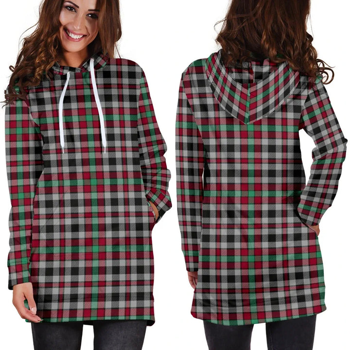 Scottish Borthwick Ancient Clan Tartan Hoodie Dress