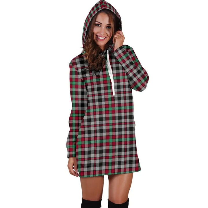 Scottish Borthwick Ancient Clan Tartan Hoodie Dress