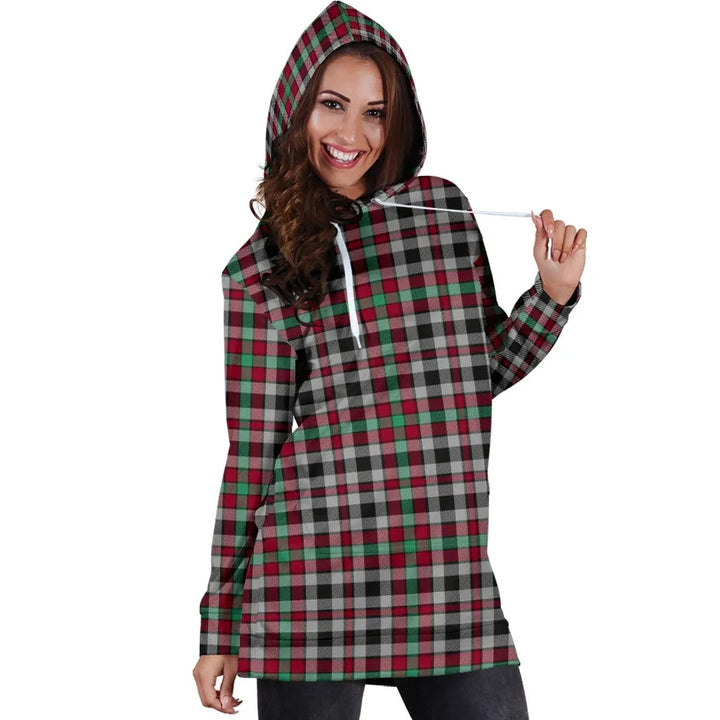 Scottish Borthwick Ancient Clan Tartan Hoodie Dress