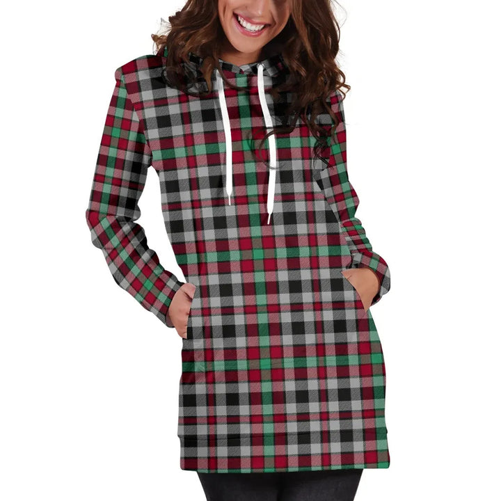 Scottish Borthwick Ancient Clan Tartan Hoodie Dress