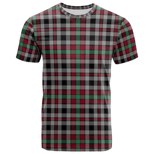 Scottish Borthwick Ancient Clan Tartan T-Shirt Front Side Tartan Plaid