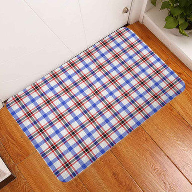 Scottish Boswell Modern Clan Tartan Door Mat Tartan Plaid 3