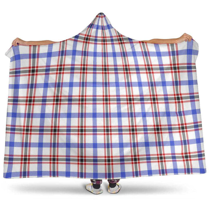 Scottish Boswell Modern Clan Tartan Hooded Blanket Tartan Plaid 1