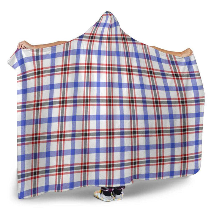 Scottish Boswell Modern Clan Tartan Hooded Blanket Tartan Plaid 2