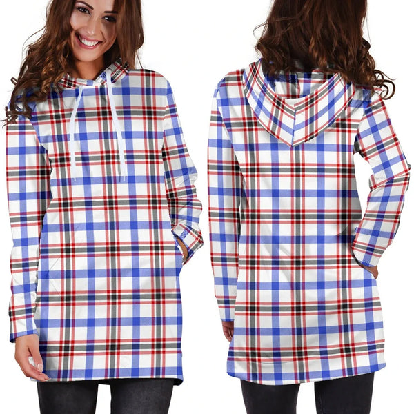 Scottish Boswell Modern Clan Tartan Hoodie Dress