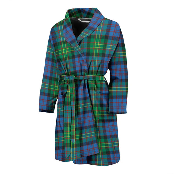 Scottish Bowie Ancient Clan Tartan Bathrobe 2