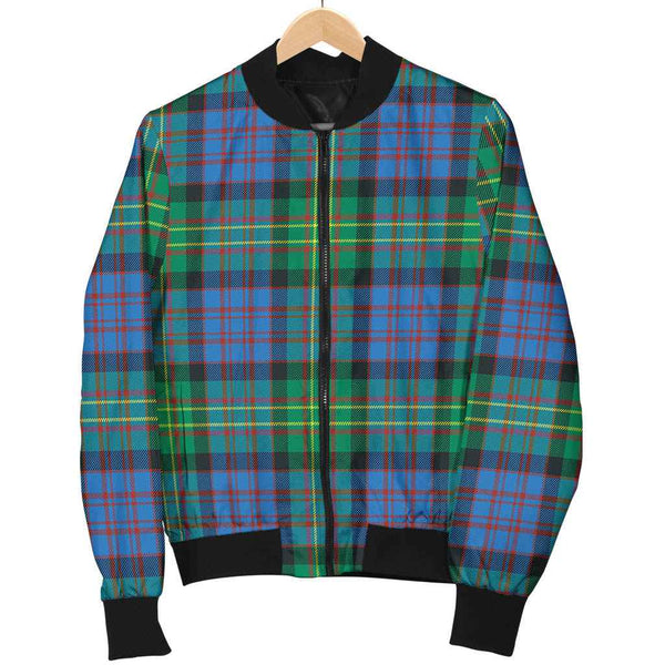 Scottish Bowie Ancient Clan Tartan Bomber Jacket Tartan Plaid 1