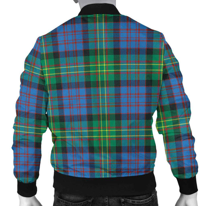 Scottish Bowie Ancient Clan Tartan Bomber Jacket Tartan Plaid 3