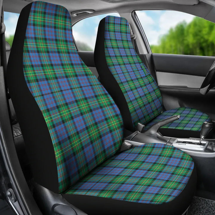 Scottish Bowie Ancient Clan Tartan Car Seat Covers 3