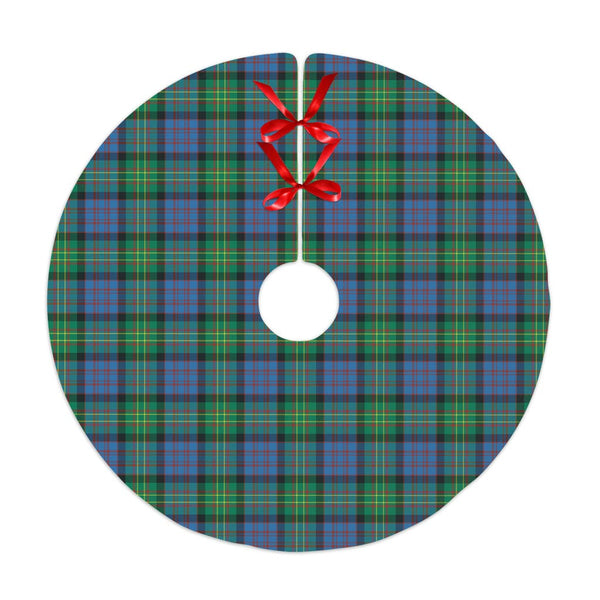 Scottish Bowie Ancient Clan Tartan Christmas Tree Skirt No Tassels 1 Tartan Plaid