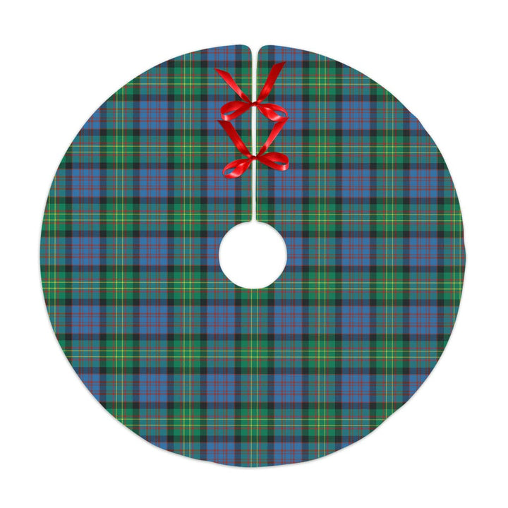 Scottish Bowie Ancient Clan Tartan Christmas Tree Skirt No Tassels 1 Tartan Plaid