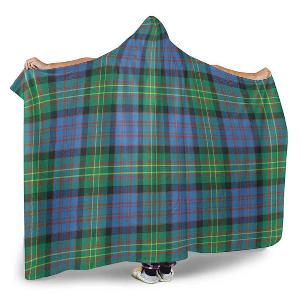 Scottish Bowie Ancient Clan Tartan Hooded Blanket Tartan Plaid 2