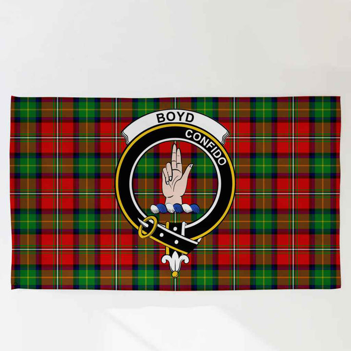 Scottish Boyd Clan Crest Tartan Flag Parade Tartan Plaid 3