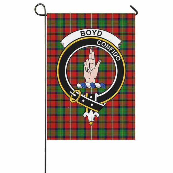 Scottish Boyd Clan Crest Tartan Garden Flag Tartan Plaid 1