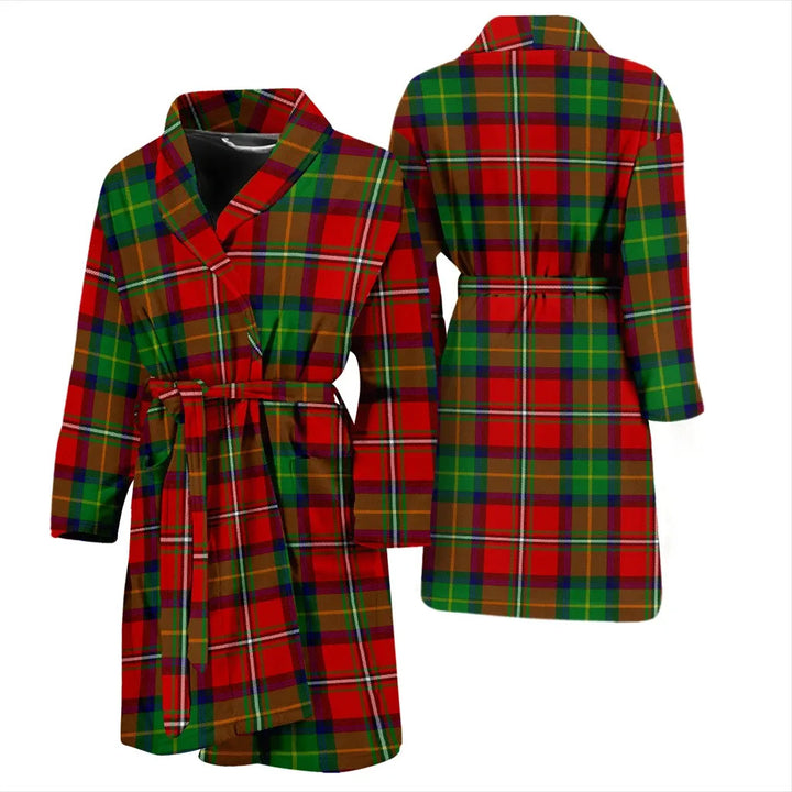 Scottish Boyd Modern Clan Tartan Bathrobe 1